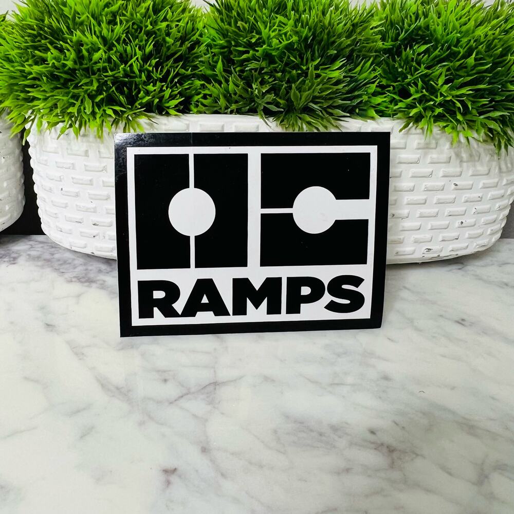 OC RAMPS Official Cut Vinyl Sticker